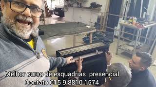 curso de esquadrias de aluminio presencial [upl. by Yrrad763]