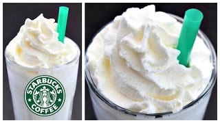 Starbucks Vanilla Bean Frappuccino Recipe [upl. by Haron752]