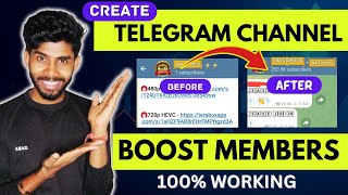 How to Create Telegram Channel  Telegram पे Subscribers बढ़ाने का Best तरीका 💯🔥 ShNog Talk [upl. by Gentes]