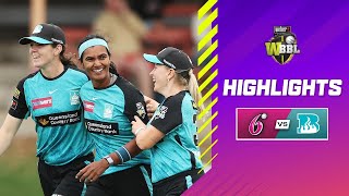 Heat Defend 139 At North Sydney Oval  Sydney Sixers v Brisbane Heat  WBBL10 [upl. by Poulter]