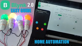 Home Automation using ESP8266 amp Blynk 20 with RealTime Feedback II STEP BY STEP GUIDE [upl. by Yedsnil]