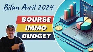 Bilan Avril  PEA amp CTO  Perfs DCA achats dividendes  Budget amp Perf Immo [upl. by Bacchus]