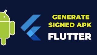 How to Generate Signed APK in Android studio Flutter [upl. by Ainirtak]