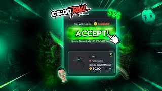 50 Coins To A Knife 2 CSGOROLL [upl. by Nimocks]