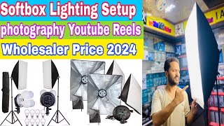 Unboxing Softbox Lighting Setup  price 2024 amp Bests Budget Softbox Lighting Kit in  YouTube review [upl. by Elynad]