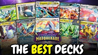 10 Best Twilight Masquerade Pokemon Decks  May 2024 [upl. by Eisned]