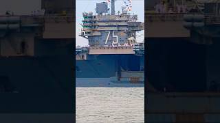 TRUMAN CVN75 DEPLOYED NAVY🌊🌊 ship wow epic waves oiltanker containership [upl. by Elleneg]