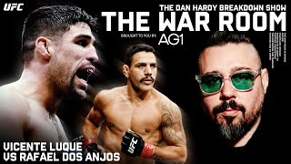 Vicente Luque vs Rafael Dos Anjos  Dan Hardy Breakdown The War Room Ep 275 [upl. by Jandy275]