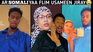 SOMALI YAA FLIM USAMEYN JIRAY😂  JILAYAASHA SOMALIDA OO QAATI KA TAAGAN SHACABKA DAAWADA FLIMADOODA😂 [upl. by Aicelaf]