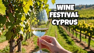 Limassol Wine Festival  A Gourmet Delight  Cyprus [upl. by Boardman]