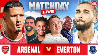 Arsenal 21 Everton  Match Day Live  Premier League [upl. by Ebneter]