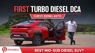 2024 Tata Curvv Diesel DCA Automatic Test Drive Review  Top Model Accomplished Plus [upl. by Lenahtan324]