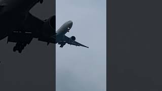 DHL B777F landing at Singapore changi [upl. by Neal]