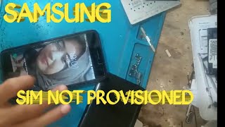 SIM Not Provisioned MM eror on Samsung all tipe samsung [upl. by Anoniw735]