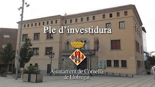 Ple dinvestidura  Ajuntament de Cornellà de Llobregat [upl. by Dewitt559]