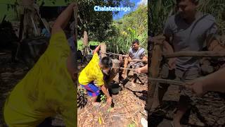 Trapiche artesanal sacando jugo de caña 🇸🇻😋 elsalvador fruit nuestroelsalvador cocina [upl. by Agna]