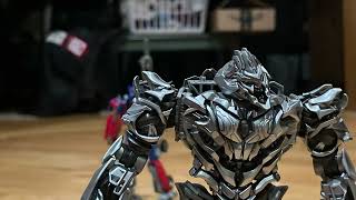 Optimus Prime Saves Christmas Transformers stop motion unfinished [upl. by Ollehto407]