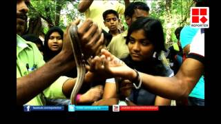 Snake Show in Thrissur Zoo [upl. by Ulund]