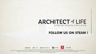 Architect Life A House Design Simulator  Reveal Trailer [upl. by Nella]