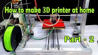 How to make 3D printer at low cost Part  2 [upl. by Almallah620]