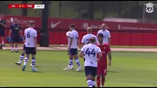 Liverpool vs Preston Preseason Highlights [upl. by Leiser]