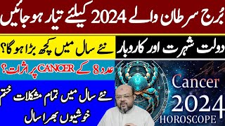 2024 Horoscope Cancer  yearly Horoscope Cancer  Astrology Dr Muhammad Ali Prediction [upl. by Assinna]