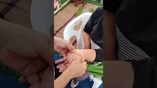 Soothing finger amp palm massage relaxing massage stressrelief [upl. by Eisse]