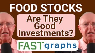 Food Stocks Are They Good Investments  FAST Graphs [upl. by Llain]