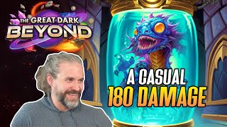 Hearthstone A Casual 180 Damage [upl. by Atiragram]