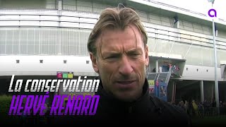 La conservation avec Hervé Renard FC Sochaux [upl. by Kandace998]