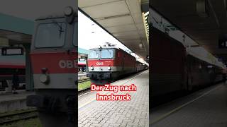 Der Zug nach Innsbruck in Bludenz Vorarlberg Austria 🇦🇹 Österreich [upl. by Naloc715]