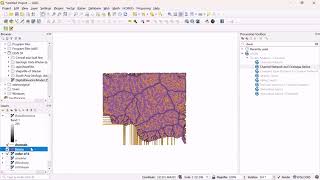 Calculation of catchment area using QGIS [upl. by Atalayah414]