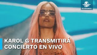 Karol G se despide de su gira Mañana Será Bonito con concierto en vivo a través de YouTube [upl. by Derek]