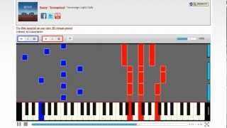 How to Play Sovereign Light Cafe by Keane Piano Cover amp Tutorial [upl. by Tarttan]