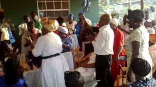 Spiritual Baptist Thanksgiving service in St Vincent [upl. by Lonnie533]