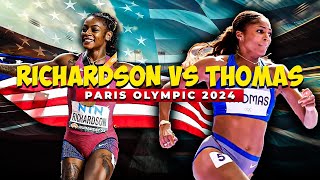 The Race for Redemption Gabby Thomas amp Sha’Carri Richardson [upl. by Ginelle]