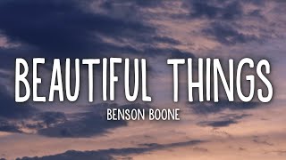 Benson Boone  Beautiful Things Lyrics [upl. by Lichtenfeld847]