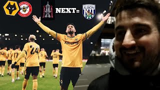 quotBRING ON THE ALBIONquot 🔥 Wolves 32 Brentford AET REACTION [upl. by Ikaz]