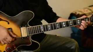 Epiphone Sheraton II Test y Pod Hd500 [upl. by Elletse]