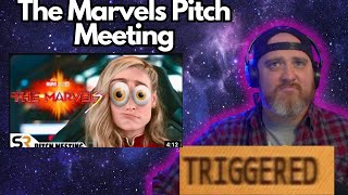 The Marvels Pitch Meeting PitchMeetings Reaction  Plus HatGuy Marvel Cinematic Universe Rant [upl. by Fortune214]