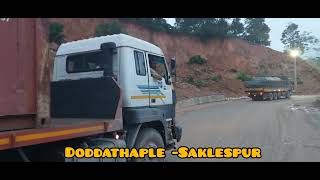 road NH75 MANGALORE BANGALORE MARNAHALLI SAKLESPUR DODDATHAPLE LANDSLIDE UPDATE [upl. by Silado470]