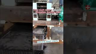 Mill scaleIron Oxide Briquette Machine For Metallurgicalcivil coalsteel millrefractory industry [upl. by Idolla]