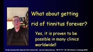 How to get rid of tinnitus forever [upl. by Ellennoj]