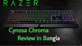 RAZER Cynosa Chroma review in bangla [upl. by Dinin]