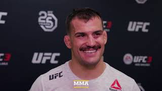 UFC 225 Mirsad Bektic Explains Why He Wants Charles Oliveira Next – MMA Fighting [upl. by Acemaj]