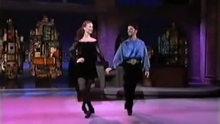 Riverdance first appearance on US network TV  The Late Show with David Letterman [upl. by Ahsiel]