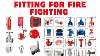 fitting for firefighting  fire fighting fitting name  site visit  fire fighting equipment [upl. by Aurora]