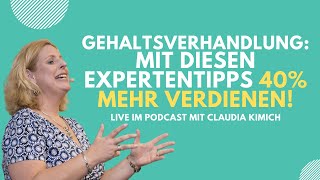 Gehaltsverhandlung Mit diesen Expertentipps 40  mehr verdienen [upl. by Hurwitz]