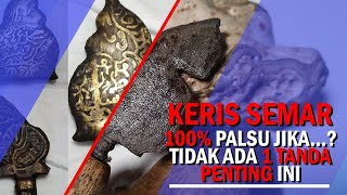 PERBEDAAN KERIS SEMAR MESEM ASLI dan PALSU ASPAL [upl. by Scholem]