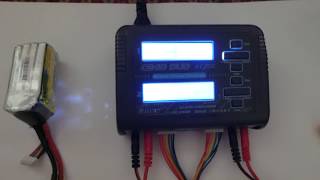 4S LiPo battery Discharge HTRC C240 Duo [upl. by Eimas]